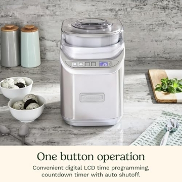 Cuisinart 2-Quart Ice Cream Maker for Delicious Frozen Treats