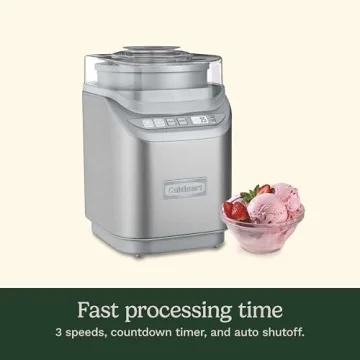 Cuisinart 2-Quart Ice Cream Maker for Delicious Frozen Treats