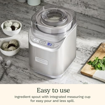 Cuisinart 2-Quart Ice Cream Maker for Delicious Frozen Treats