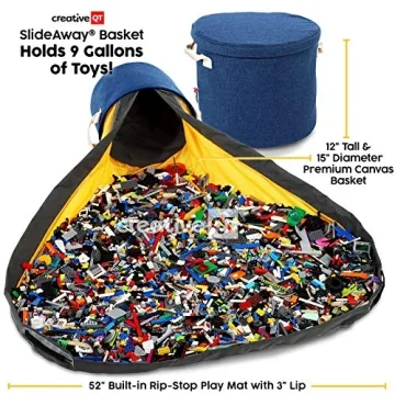 Creative QT SlideAway Toy Storage Organizer for Kids