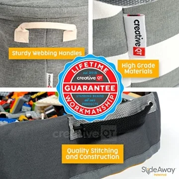 Creative QT SlideAway Toy Storage Organizer for Kids