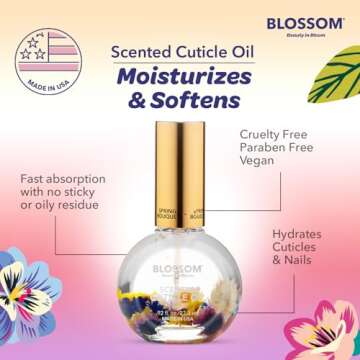 Blossom Cuticle Oil - Hydrating Floral Nail Care