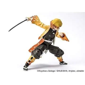 Demon Slayer Ultimate Legends Zenitsu Action Figure - 5 Inch
