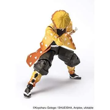 Demon Slayer Ultimate Legends Zenitsu Action Figure - 5 Inch