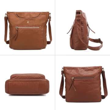 Stylish Scarleton Crossbody Bag for Women - Multi-Pocket Design