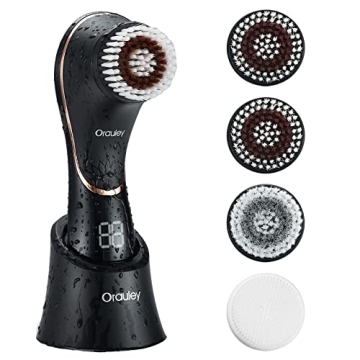 Orauley 3-in-1 Facial Cleansing Brush for Healthy Skin