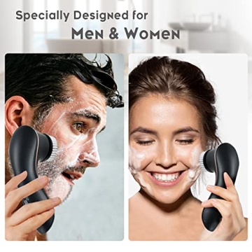 Orauley 3-in-1 Facial Cleansing Brush for Healthy Skin