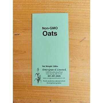 Ernst Grain's Oats, Feed Grade, 50 lb