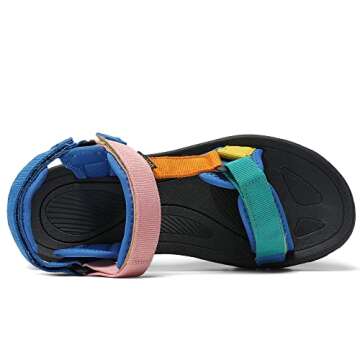 Muboliy Women’s Hiking Sport Sandals Water Outdoor Athletic Shoes with Arch Support