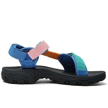 Muboliy Women's Arch Support Hiking Sport Sandals