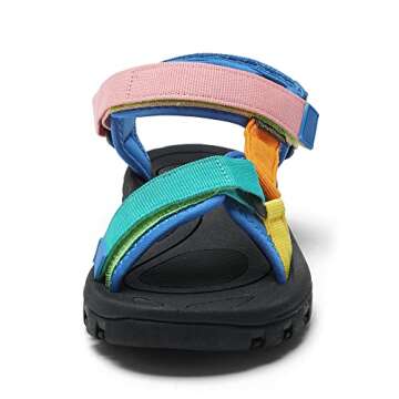 Muboliy Women's Arch Support Hiking Sport Sandals