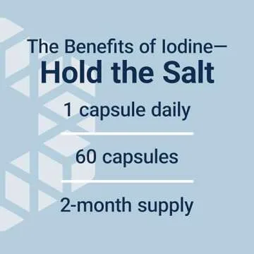 Life Extension Sea-Iodine™, kelp and bladderwrack-derived iodine, supports healthy levels of this essential nutrient for thyroid health and beyond, non-GMO, gluten-free, vegetarian, 60 capsules