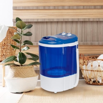 Portable Mini Washer Spinner Combo for RVs & More