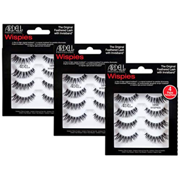 Ardell Demi Wispies Lashes - 3 Pack for Effortless Style