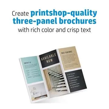 HP Professional Tri-fold Business Paper, Glossy, 150 sheets