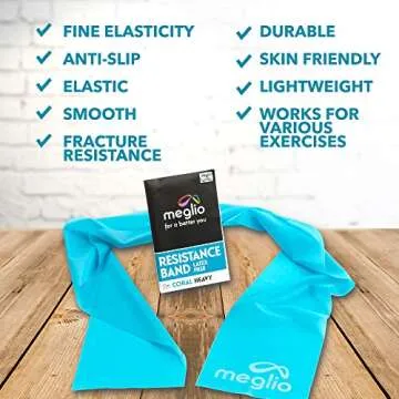 Meglio Resistance Bands | Latex-Free Workout Bands for Rehab