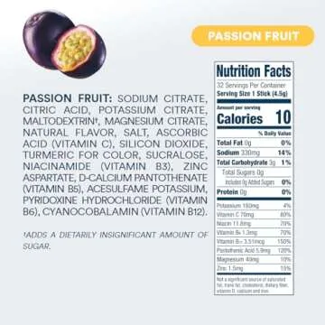 DripDrop Hydration - Zero Sugar Passion Fruit Mix