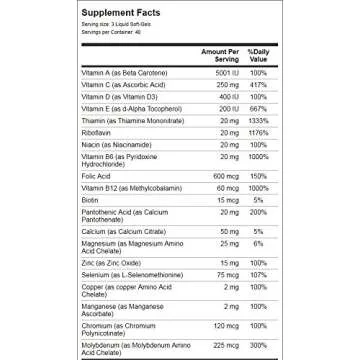 Irwin Naturals Women's Living Green Liquid-Gel Multi Vitamin - 70 Essential Nutrients, Vitamins, Wholefood Blend - Targeted Support - 120 Liquid Softgels