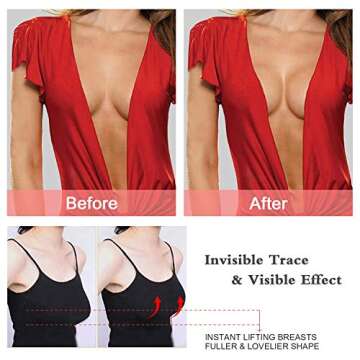 Kissrose Breast Lift Tape - Seamless Silicone Pasties