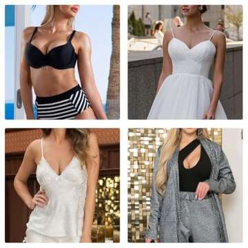 Kissrose Breast Lift Tape - Seamless Silicone Pasties