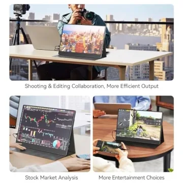 AYY Portable Monitor for Laptop 15 Inch