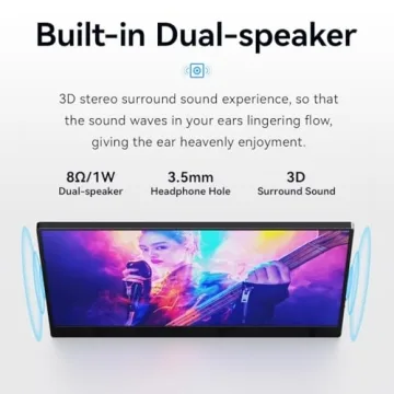 AYY Portable Monitor for Laptop 15 Inch