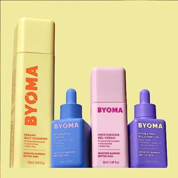BYOMA Hydrating Recovery Oil - Luxury Face Oil with Squalane, Jojoba Oil & Seabuckthorn Oil - Instant Radiant and Glowy Skin - Barrier Repair Facial Oil - 1.01 fl. oz