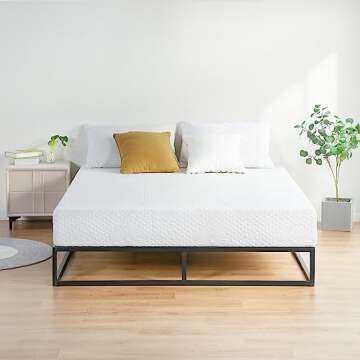 Stylish Olee Sleep Metal Platform Bed Frame for All Ages
