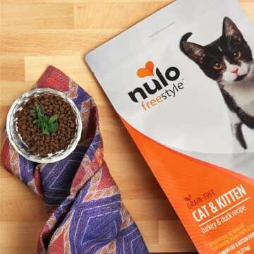 Nulo Freestyle Cat & Kitten Food, Premium Grain-Free Dry Small Bite Kibble Cat Food, High Animal-Based Protein with BC30 Probiotic for Digestive Health Support