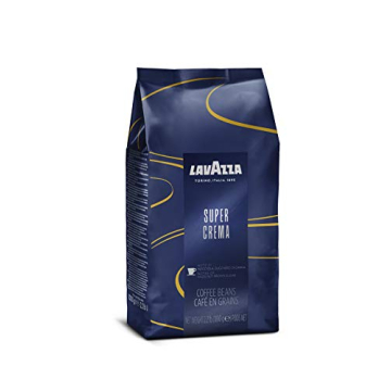 Lavazza Super Crema Coffee Blend 2.2lb Premium Quality Aroma
