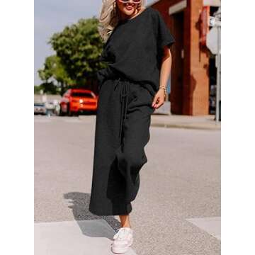 Stylish SHEWIN Women’s Two Piece Lounge Set - Versatile Outfit