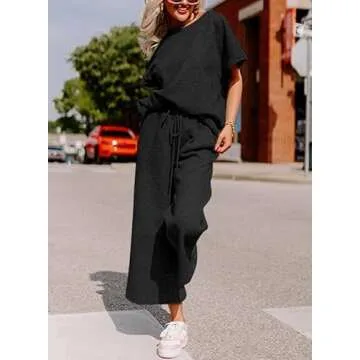 Stylish SHEWIN Women’s Two Piece Lounge Set - Versatile Outfit