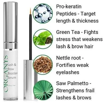 Organys Lash and Brow Serum for Fuller, Thicker Results
