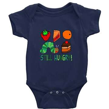 Yeavomeny Very Hungry Caterpillar Infant Baby Climbing Short Sleeve Toddler Rompers