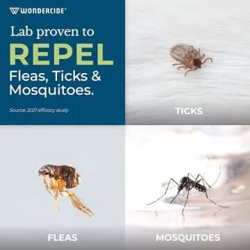 Wondercide - Flea & Tick Dog Spot On - Flea, Tick, and Mosquito Repellent, Prevention for Dogs with ...