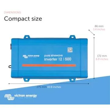 Victron Energy 500VA Inverter for Off-Grid Power Solutions