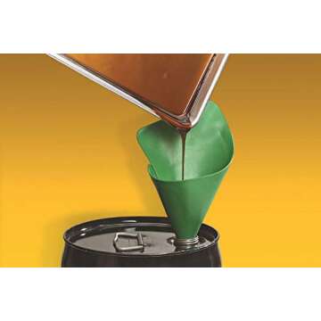 Form a Funnel - Flexible Funnels for Automotive Use, Drain Funnel, Durable Flex Funnel and Oil Change Funnel