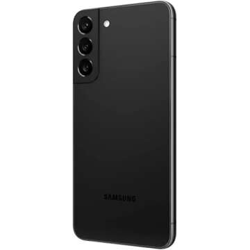 SAMSUNG Galaxy S22+ Plus 5G, US Version, 128GB, Phantom Black - Verizon (Renewed)