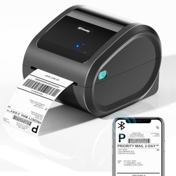 Omezizy Bluetooth Thermal Label Printer for Shipping
