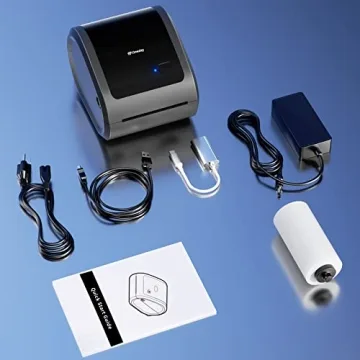 Omezizy Bluetooth Thermal Label Printer for Shipping