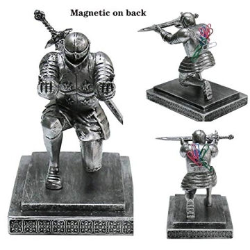 AMJUDOT Knight Pen Holder Cool Desk Organizer Gift