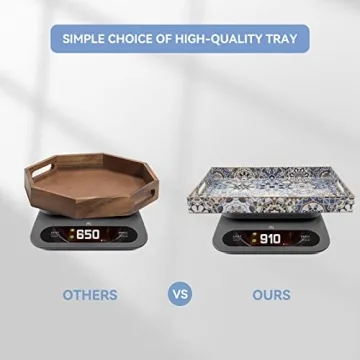 Stylish AGIOTA Bohemian Serving Trays with Handles