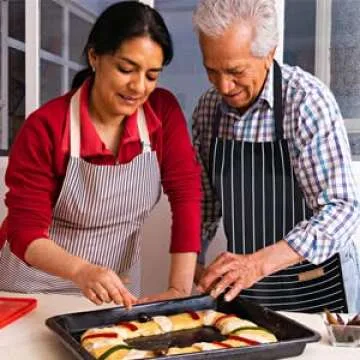 HiBaBy 2 Pack Adjustable Bib Aprons Resistant with 2 Pockets Cooking Kitchen Aprons for Women Men Chef(Black/Brown Stripes)