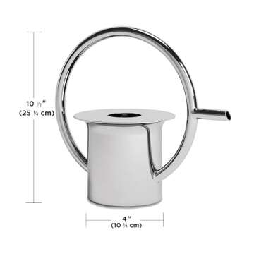 Umbra Quench Stainless Steel Watering Can Stylish and Functional