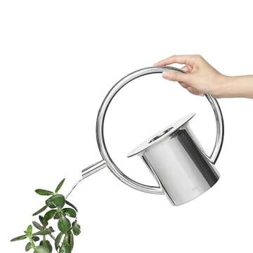 Umbra Quench Stainless Steel Watering Can Stylish and Functional
