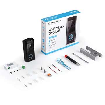 Amcrest 1080P Video Doorbell Camera Pro with 2-Way Audio