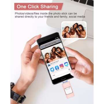 Sunany USB Flash Drive 512GB - Share Data Effortlessly