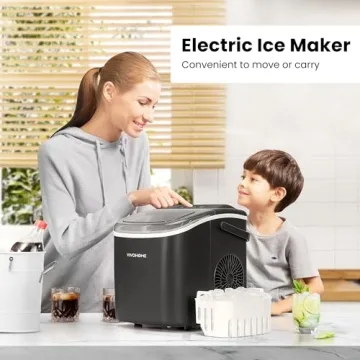 VIVOHOME Portable Ice Maker - 26lbs Daily Production