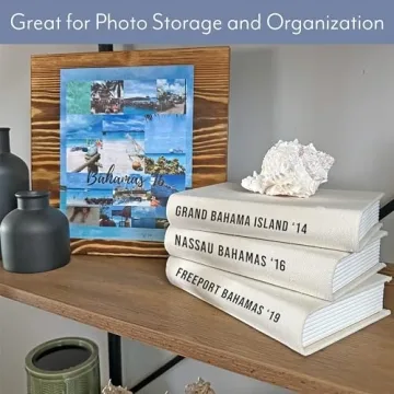 DIY Cream Faux Book Stack for Home Decor & Crafts