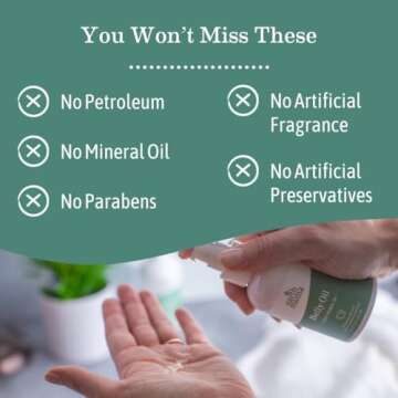 Earth Mama Belly Butter & Belly Oil Bundle for Dry, Stretching Skin | Moisturize + Encourage Skin's Natural Elasticity During Pregnancy & Beyond, 8-Fluid Ounce & 4-Fluid Ounce